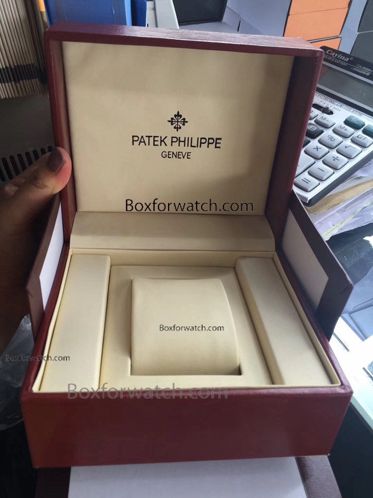 Newest Replica Patek Philippe Dark Brown Watch Box / Leather Cas